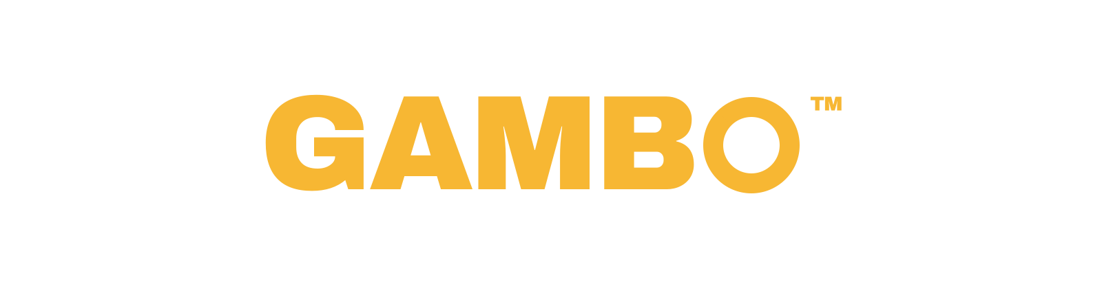 GAMBO Wordmark — gold